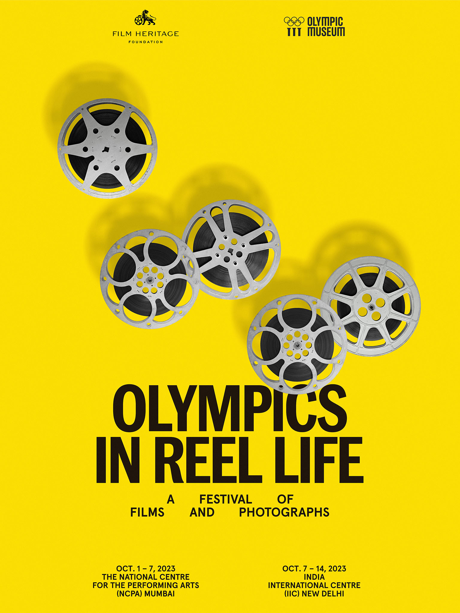 Olympics in Reel Life - A Festival of Films and Photographs: Presented by  Film Heritage Foundation in partnership with the Olympic Museum - Film  Heritage Foundation