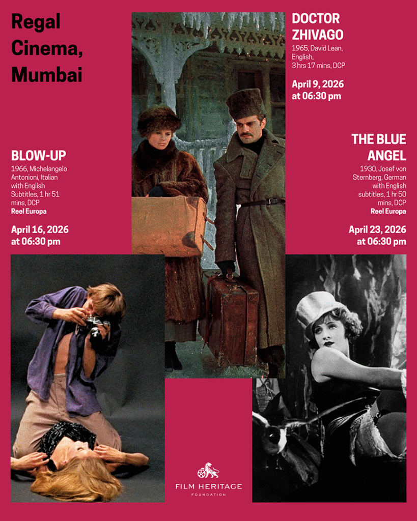 Film Heritage Foundation screenings... April 2026