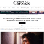 Film Heritage Foundation’s restoration of Pradip Krishen and Arundhati Roy’s cult film “In Which Annie Gives It Those Ones” (1989) to have its world premiere at the 76th Berlin International Film Festival 2026 (Berlinale)