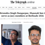Shivendra Singh Dungarpur invited for prestigious role as a member of the International Jury at the 76th Berlin International Film Festival 2026 (Berlinale)